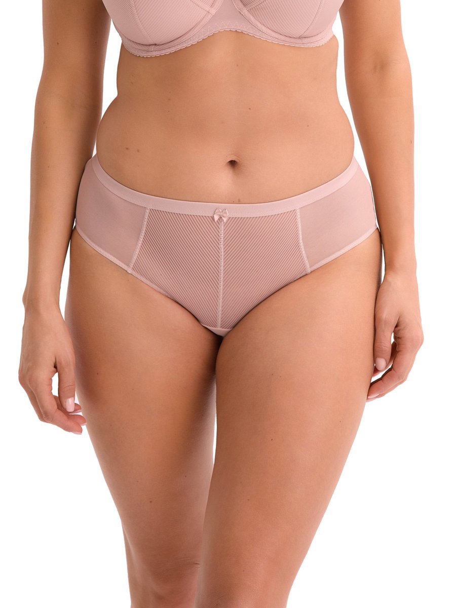 Figi damskie w delikatne paski Sonia 1058 różowe S