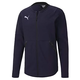 Kurtki męskie - Puma TeamFINAL 21 Casuals męska kurtka treningowa, Peacoat, L 656491_06 - grafika 1