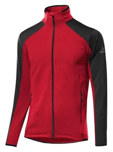 Löffler Kurtka polarowa "Tech-Stretch" w kolorze czerwono-czarnym - Odzież trekkingowa męska - miniaturka - grafika 1