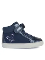 Buty dla dziewczynek - Geox Sneakersy B Gisli Girl B361MB 0SDNF C4002 M Granatowy - miniaturka - grafika 1