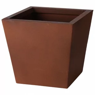 Osłonka na doniczkę metalowa 20 cm kod: O-339413-D - Donice - miniaturka - grafika 1