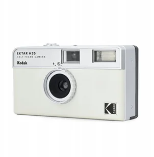 Kodak Ektar Aparat Analogowy Na Film Klisze 35mm / 2 Zdjęcia Na Klatkę / H35 / Biało-szary - Aparaty analogowe - miniaturka - grafika 1