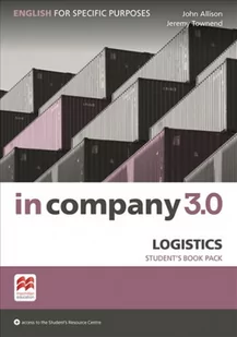 Macmillan In Company 3.0 ESP. Logistics. Student's Book John Allison, Jeremy Townend - Pozostałe książki - miniaturka - grafika 2