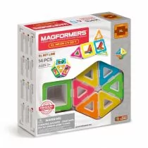 Magformers XL Neon 14 elementow - Klocki - miniaturka - grafika 1