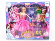 Lalki dla dziewczynek - Lalka Z Ubrankami Szafa Garderoba Buty akcesoria - miniaturka - grafika 1