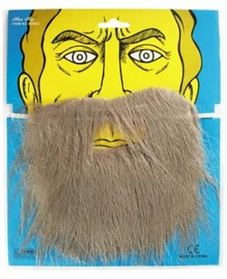 Broda siwa - 1 szt. - Dodatki do strojów karnawałowych - miniaturka - grafika 1