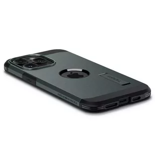 Etui Spigen Tough Armor MagSafe z podstawką na iPhone 15 Pro - zielone - Etui i futerały do telefonów - miniaturka - grafika 2