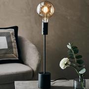 Lampy stojące - Markslojd lampa stołowa Capital 1L E27 czarna 45,5cm 108109 - miniaturka - grafika 1