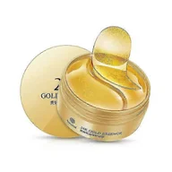 Akcesoria do bielizny - 60pc Kolagenowa maska na oczy 24-karatowa złota opaska na oczy Wodorosty Cienie pod oczami Przeciw obrzękom 02 Złota maska na oczy - miniaturka - grafika 1