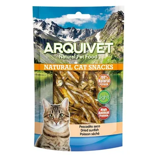 ARQUIVET przysmak dla kota suszone rybki 50g - Przysmaki dla kotów - miniaturka - grafika 1