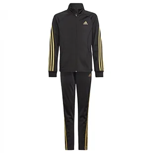 adidas G Team PS TS, Sukienka dla niemowląt, Top:Black/Gold Met. Dolny:Black/Gold Met, 6 Lat - Sukienki - miniaturka - grafika 1