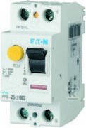 Bezpieczniki elektryczne - Eaton Moeller Wyłącznik różnicowoprądowy 25A 2P 6kA PF6-25/2/03-A xPole Home 112923 EATON 112923/EAT - miniaturka - grafika 1