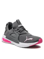 Buty sportowe damskie - Puma Buty Softride Enzo Evo Logo 377916 02 Szary - miniaturka - grafika 1