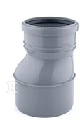 Rynny i akcesoria - Redukcja PP 160x125 do rur spustowych pionów rynnowych, kolor popielaty - miniaturka - grafika 1