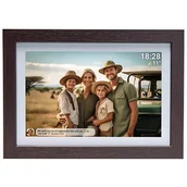 Ramki cyfrowe do zdjęć - DENVER Frameo 10.1" 16GB Brązowy PFF-1042B - miniaturka - grafika 1