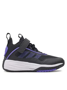 adidas Sneakersy Ownthegame 3.0 JI0393 Czarny - Buty dla chłopców - miniaturka - grafika 1