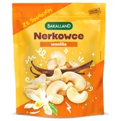 Orzechy i nasiona - Bakalland Orzechy nerkowca prażone Wanilia 170 g - żywność - miniaturka - grafika 1