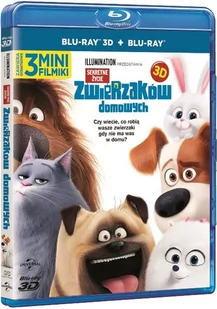 Sekretne Życie Zwierzaków Domowych 3D - Kino familijne Blu-Ray - miniaturka - grafika 1