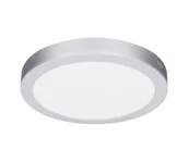 Lampy sufitowe - Solight WD242-S - Panel LED 2w1 18W/230V 3000/4000/6000K Ø 22,5 cm IP54 srebrny - miniaturka - grafika 1