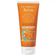 Balsamy i kremy do opalania - Avene avne Sun Care SPF 50 + Child Lotion 100 ML AVN00008 - miniaturka - grafika 1