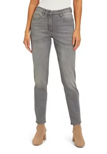 Spodnie damskie - Betty Barclay jeansy damskie sally, szary denim, 40 - grafika 1