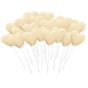 Czekolada - Lizak SERCE biały - Zestaw 20 x 13 g E.Wedel - miniaturka - grafika 1