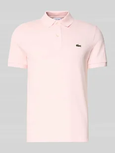Koszulka polo o kroju slim fit z czystej bawełny - Koszulki męskie - miniaturka - grafika 1