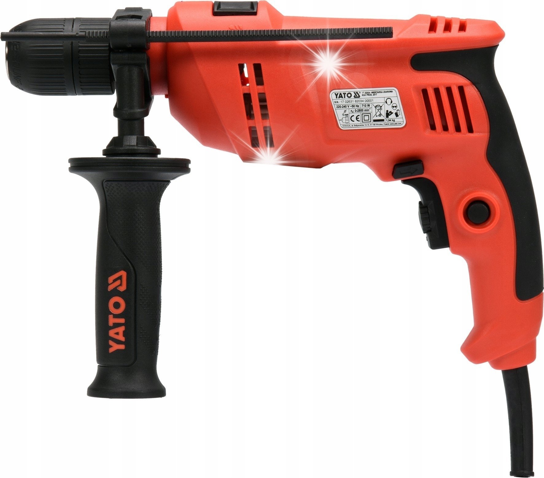 YATO WIERTARKA UDAROWA 710W UCHWYT 13MM