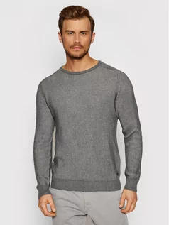 Swetry męskie - Pierre Cardin Sweter 55320/000/12549 Szary Regular Fit - grafika 1