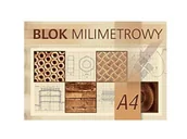 Szkolne artykuły papiernicze - KRESKA Blok Milimetrowy A4/20 - miniaturka - grafika 1