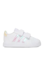 Buty dla dziewczynek - adidas Sneakersy GRAND COURT 2.0 CF I GY2328 Biały - miniaturka - grafika 1