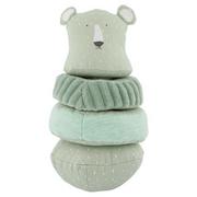 Zabawki interaktywne dla dzieci - Trixie Baby Trixie Baby - Mr.polar Bear Wobbly Stacking Animal 25 x 18,5cm - miniaturka - grafika 1
