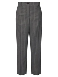 Tommy Hilfiger Chinosy WW0WW46704 Szary Regular Fit - Spodnie damskie - miniaturka - grafika 1