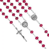 Różańce - Różaniec drewniany pachnący 8mm + GRAWER - miniaturka - grafika 1