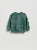 Bluzy i sweterki niemowlęce - Reserved - Bluza z nadrukiem - morski - miniaturka - grafika 1