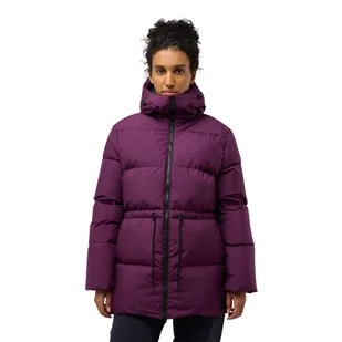 Damska kurtka ocieplana Jack Wolfskin KIRSCHALLEE JKT W berry jam - S - Kurtki damskie - miniaturka - grafika 1