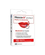 Problemy skórne - Hascovir protect, Plastry na opryszczkę, 15 sztuk - miniaturka - grafika 1