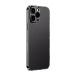 Baseus Frosted Glass Case etui pokrowiec do iPhone 13 Pro Max sztywna obudowa z żelową ramką czarny (ARWS001101) - Etui i futerały do telefonów - miniaturka - grafika 6