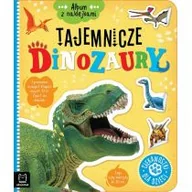Baśnie, bajki, legendy - Album z naklejkami Tajemnicze dinozaury Nowa - miniaturka - grafika 1