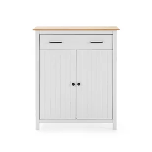 Biała drewniana komoda Marckeric Miranda - Komody - miniaturka - grafika 1