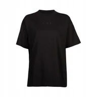 Koszulki i topy damskie - T-SHIRT FOX LADY WORDMARK OS BLACK M - miniaturka - grafika 1