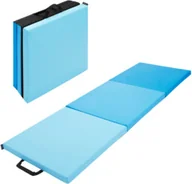Meble i wyposażenie gabinetów medycznych - Materac gimnastyczny składany - 3-częściowy materac do ćwiczeń i rehabilitacji - 4Fizjo (Folding Exercise Mat) - miniaturka - grafika 1