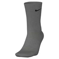 Skarpetki damskie - Nike Skarpety unisex Everyday Csh Crw 3Pr 132, Carbon Heather/Black, SX7664-064, M - miniaturka - grafika 1