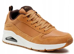 Buty sportowe męskie Skechers Uno Stacre brązowe 41,5 Eu - Buty sportowe męskie - miniaturka - grafika 1