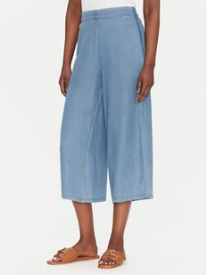 ONLY Kuloty Charis 15337936 Niebieski Wide Leg - Spodnie damskie - miniaturka - grafika 1