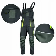 Odzież robocza - Spodnie męskie Ogrodniczki Robocze ochronne Elastyczne Mocne STRETCH BHP 58 - miniaturka - grafika 1