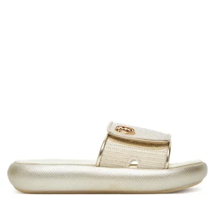 Klapki MICHAEL Michael Kors MK01951250 Écru - Buty dla dziewczynek - miniaturka - grafika 1