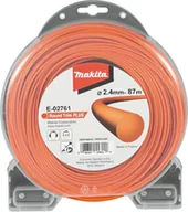 Akcesoria do kos i kosiarek - Makita MAKITA ŻYŁKA NYLONOWA OKRĄGŁA 2,4mm/87m ME-02761 - miniaturka - grafika 1