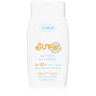 Ziaja Sopot Sun mleczko do opalania dla dzieci SPF 50+ 125 ml - Kosmetyki kąpielowe dla dzieci - miniaturka - grafika 1