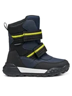Buty dla chłopców - Geox Śniegowce J Trekkyup B Abx J56MBB 050FU C0749 M Granatowy - miniaturka - grafika 1